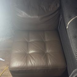 Brown Single Couch 