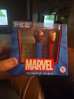 Brand new marvel pez box