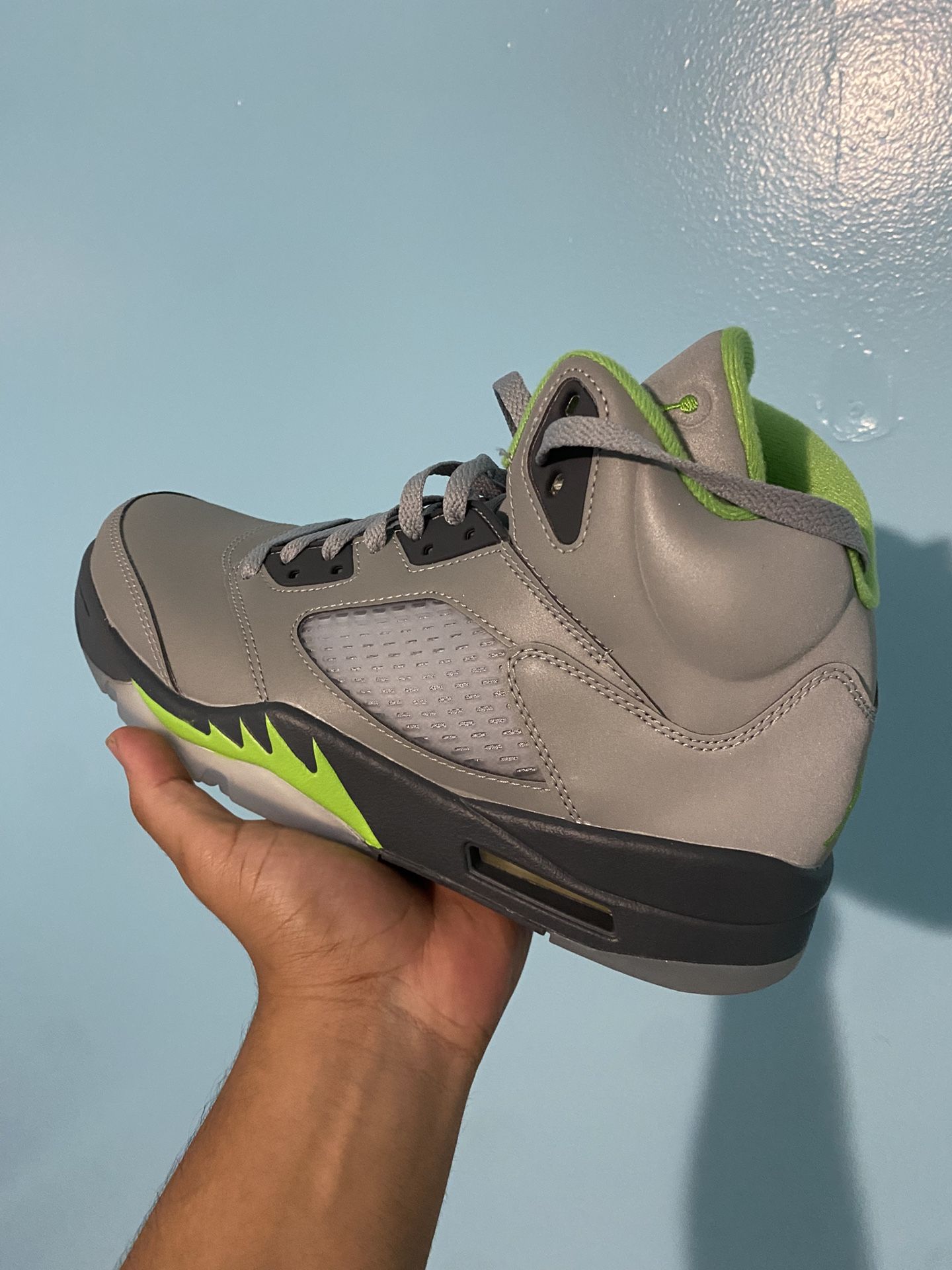 Jordan 5 Green Bean 