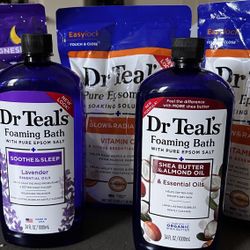 Dr Teals Epsom Salt And Foaming Bath