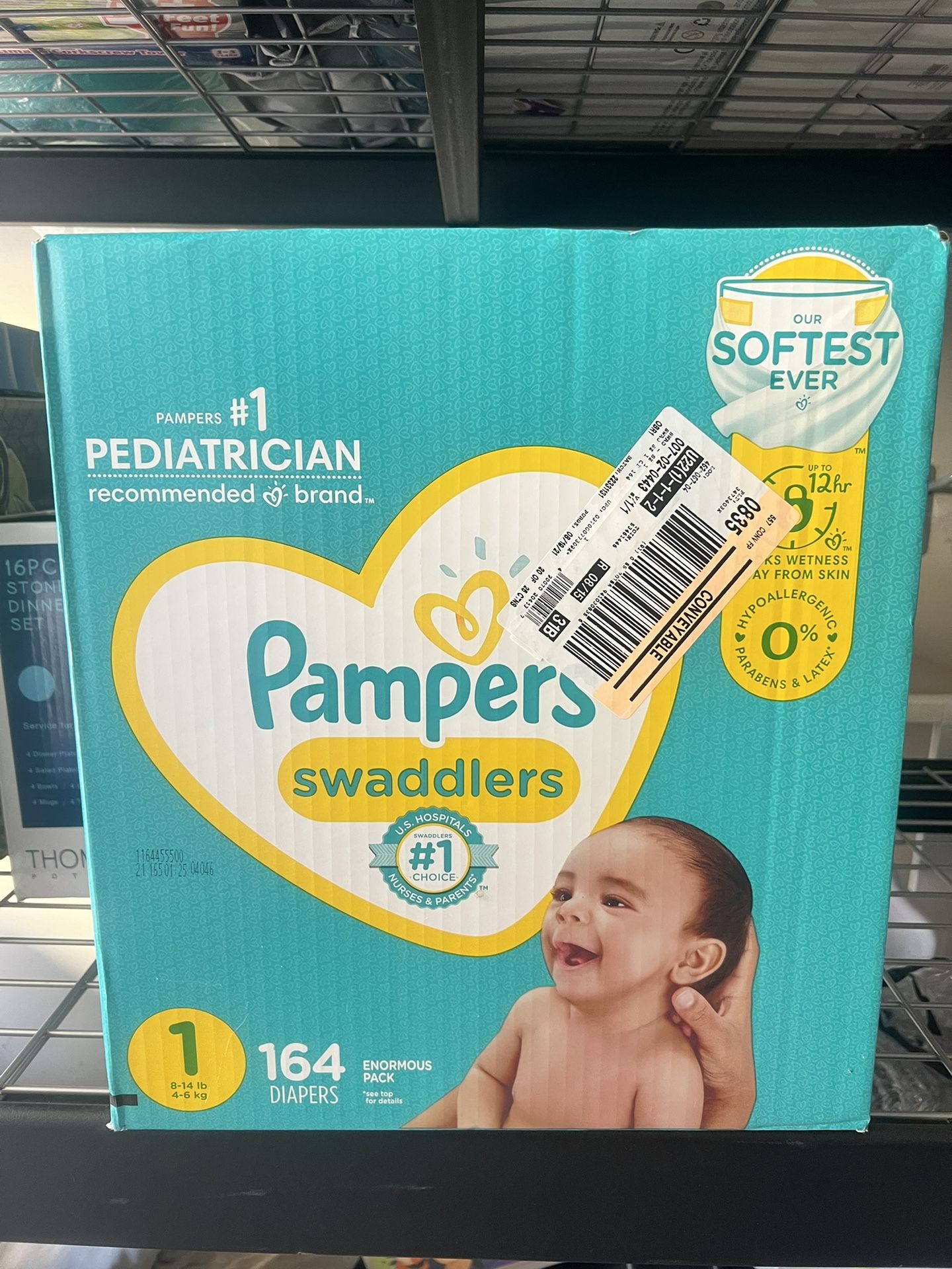 New Pampers Diapers