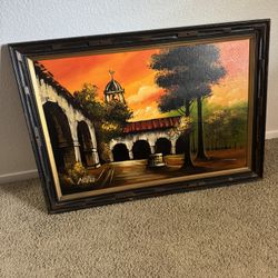 Oil Panting On Canvas 41”x29”