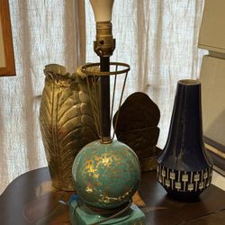 Original MCM Atomic 50s Ceramic Lamp