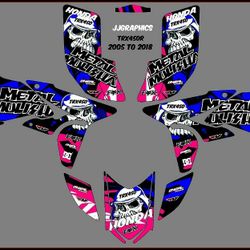 Honda Trx450r Graphic Kit 