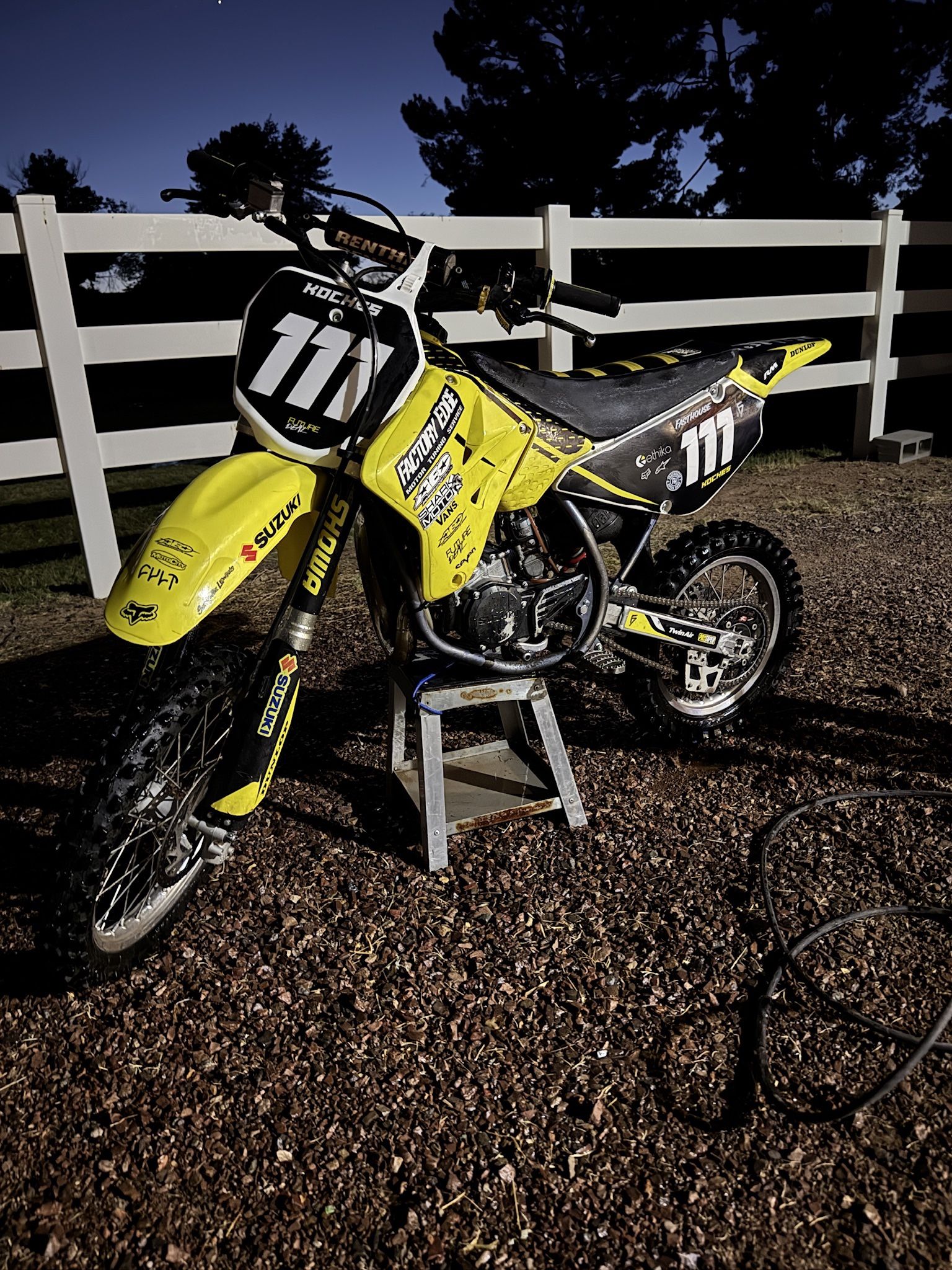 2017 85cc Suzuki Dirtbike