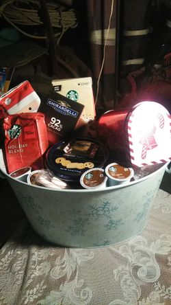 Start bucks coffee gift baskett