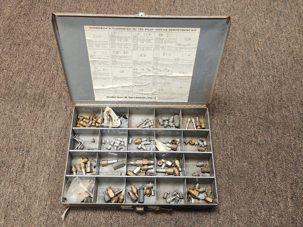 Anderson & Forrester Pilot Orifice Assortment Kit