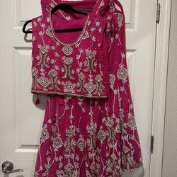 Heavy Embroidered Lehenga 