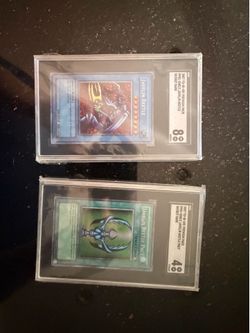 Yu-Gi-Oh Javelin Beetle & Pact SGC Graded Pair
