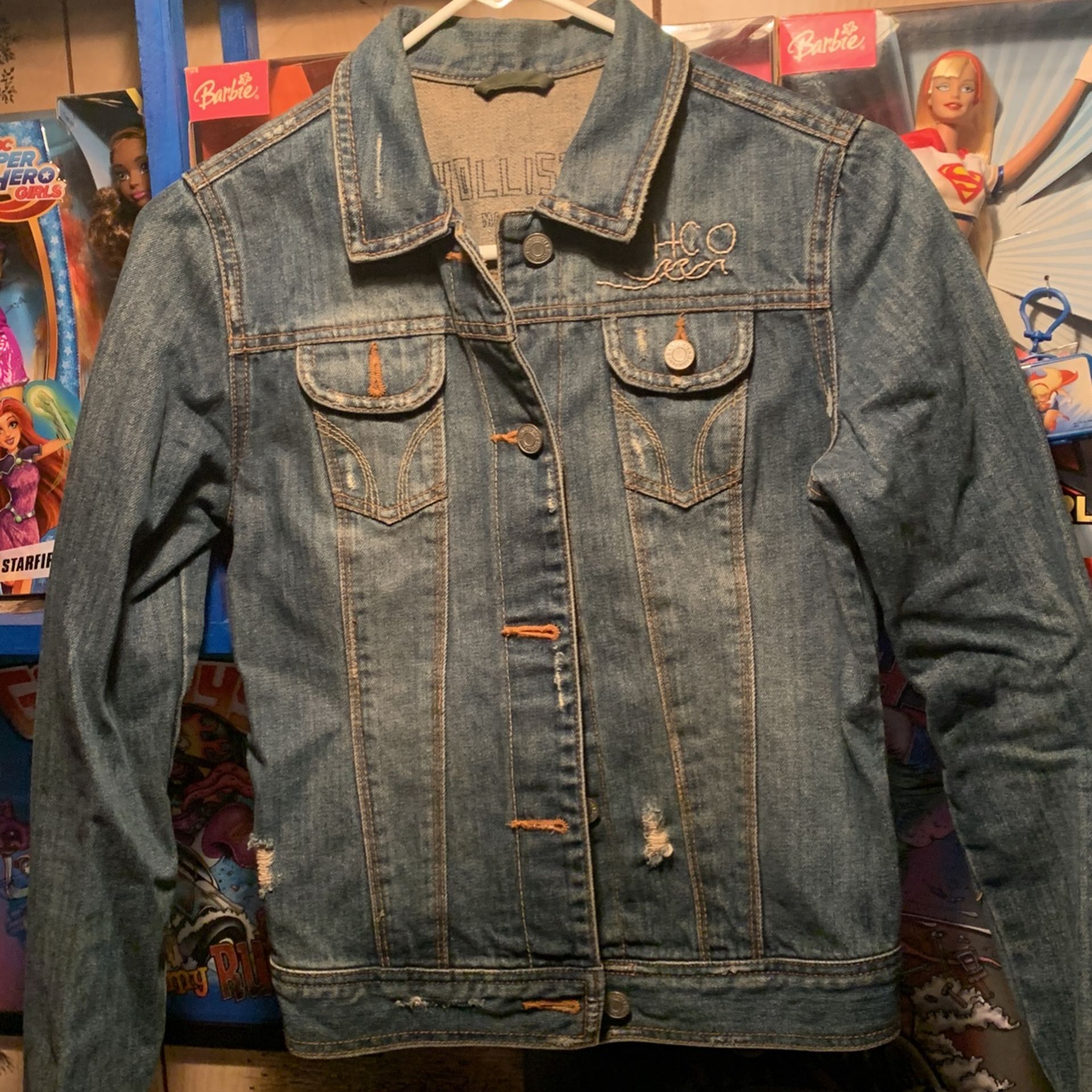 Hollister , Jean Jacket, Denim Blue, Small