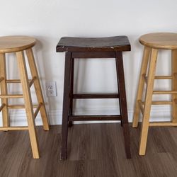 Wood Bar Stools 