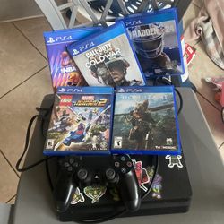 PS4 Console And Games 