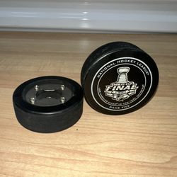 2014 STANLEY CUP FINAL & THE PUCK OPENER RANGERS vs KINGS OFFICIAL GAME PUCK 