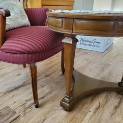 Vintage Chair Table Combo