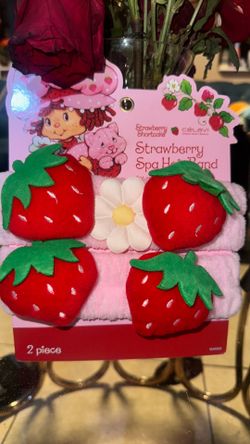 Strawberry shortcake hair band