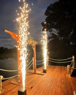 Sparkler cold powder machine