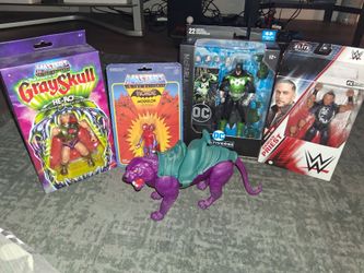 ALL 5 ACTION FIGURES FOR  $50.00 PICK UP ASAP