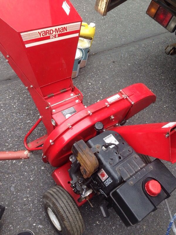 Yard Man sc8 Wood Chipper for Sale in Warrington PA OfferUp