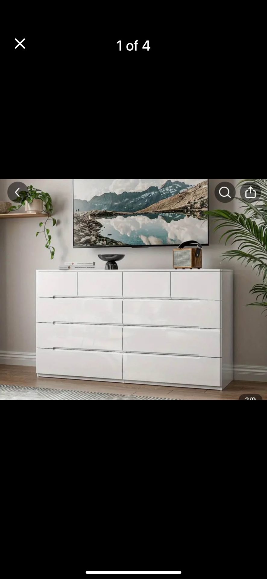 BRAND NEW 10 DRAW MODERN DRESSER