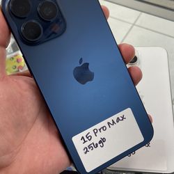 Blue 15 Pro Max Unlocked. Cash Or $50 W Approval 