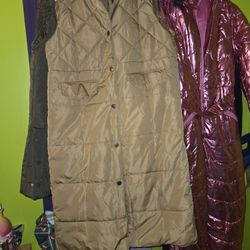 Nice Ligjt Weight Long Tan Vest. Brand New Without Tags Size Small