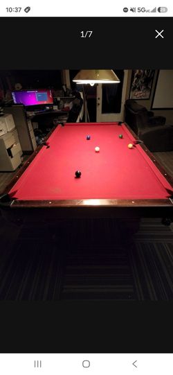 Buckhorn pool table in decent condition