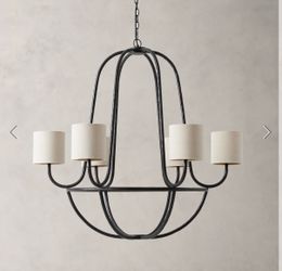 Black Iron Chandelier