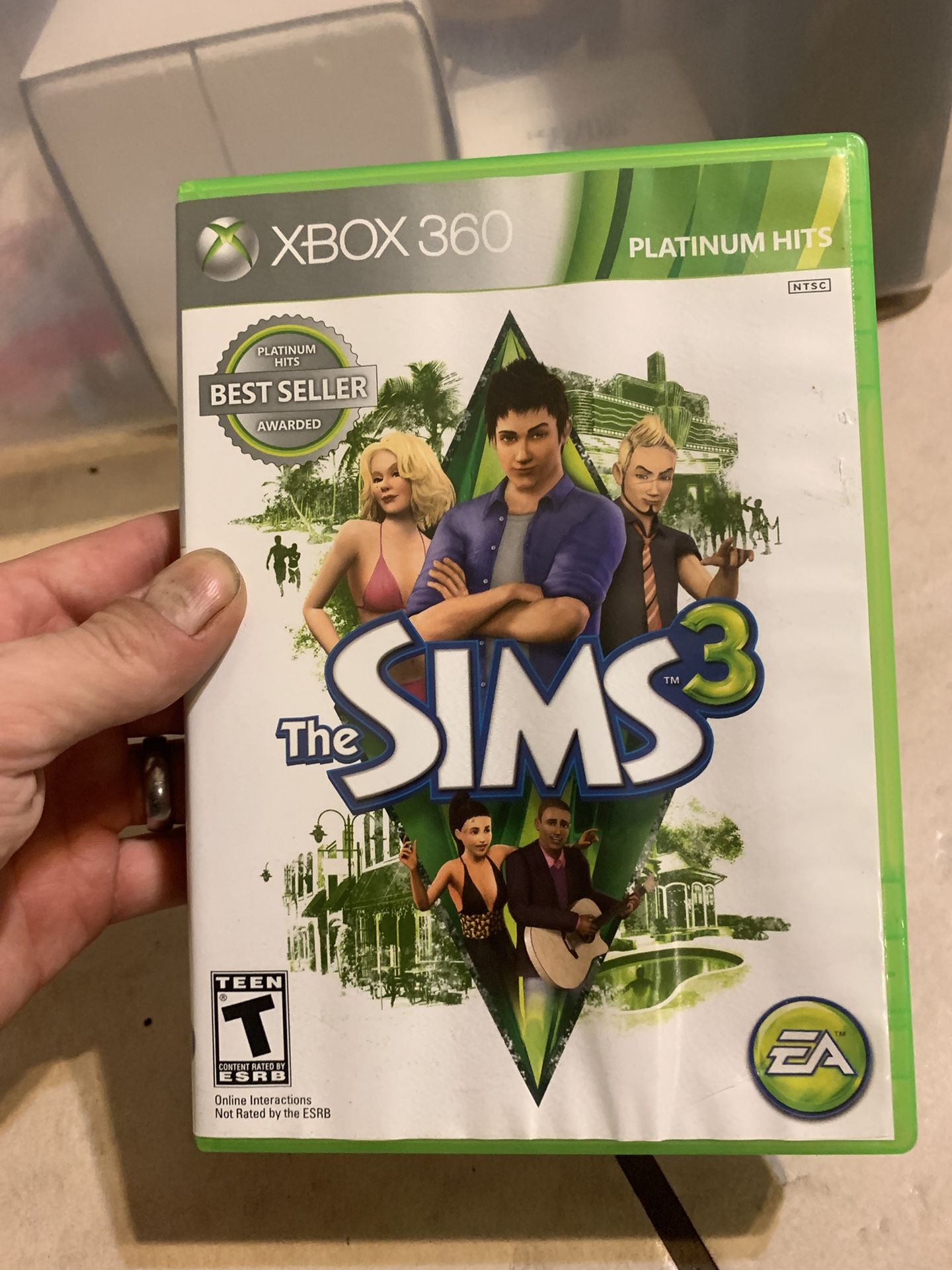 The Sims 3 (Xbox 360, 2011) CIB Complete Good Condition