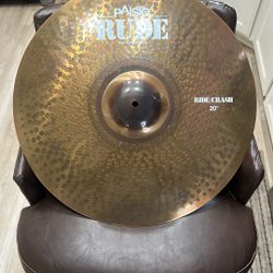 Paiste Rude Crash ride 20”