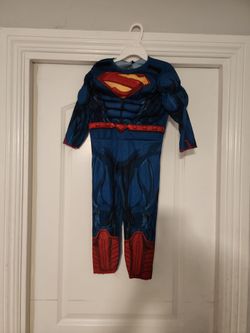 Kids Superman Muscle Costume No Cape