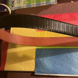 Trafalgar men’s Black Pattern Belt Size 38