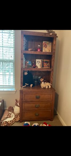 Trundle Bed frame Book Case, Bedside Table