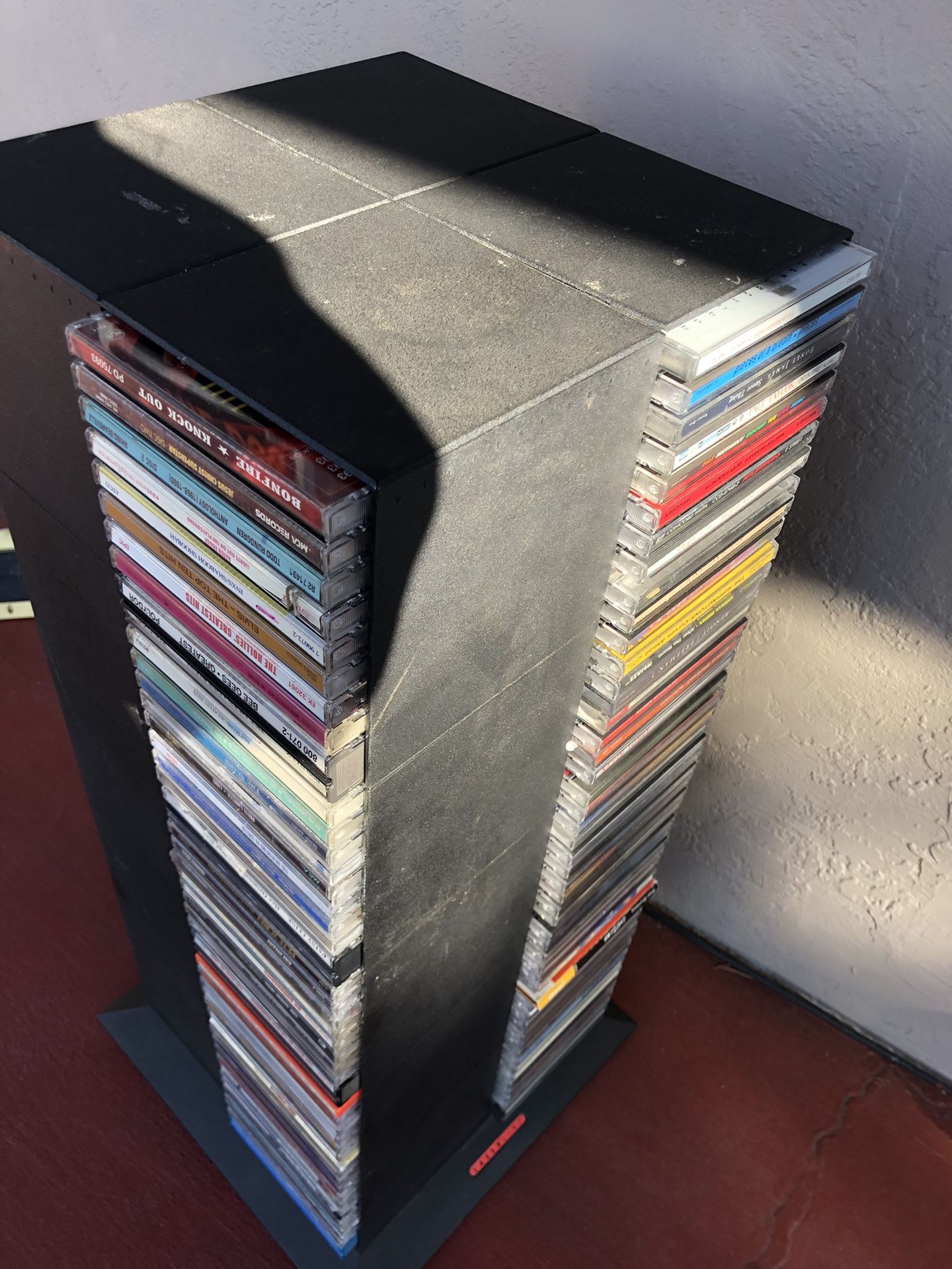 Cd Lot With Spinning Case 100 CDs