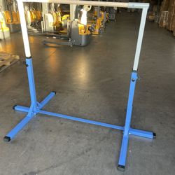 New Adjustable Horizontal Gymnastics Bar Exercise Kip Bar