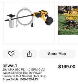 Dewalt Power Spray