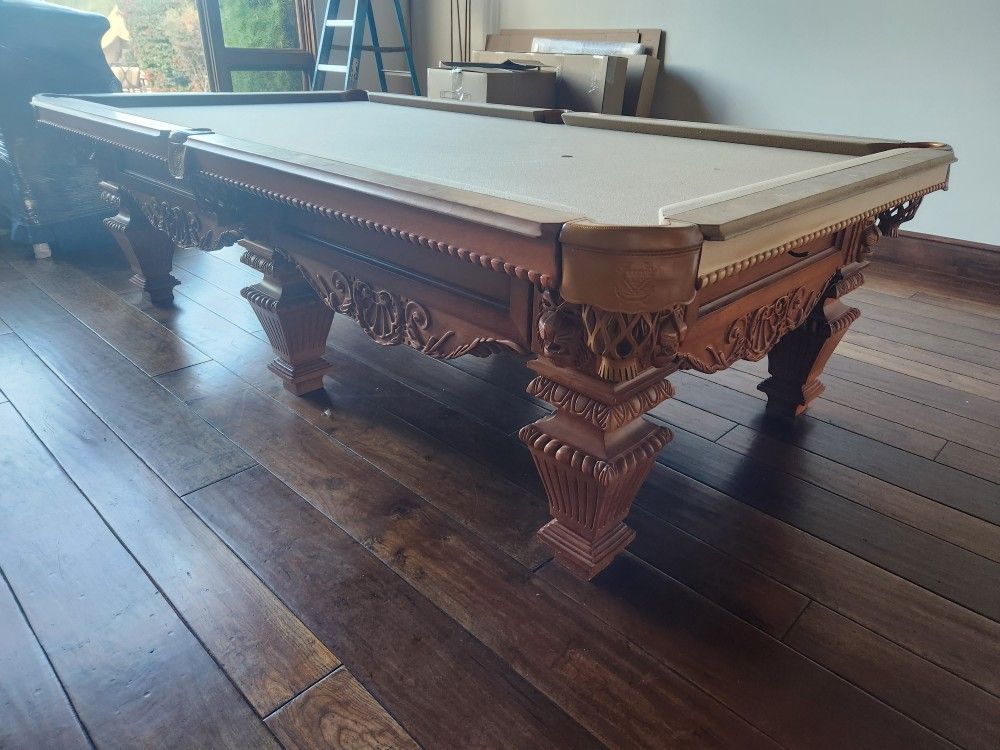 POOL TABLE ....PETER VITALIE.....BILLIARD TABLE