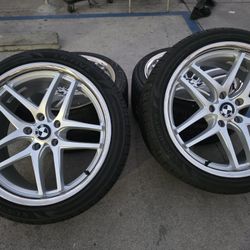 19"new Staggerd Wheels & New Tires For BMW 328i/428i 2012-2017 