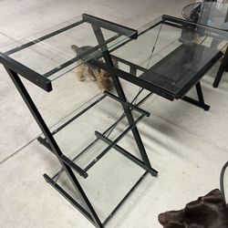Glass Desk