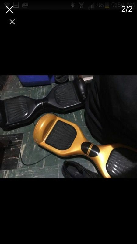 Gold Hoverboard