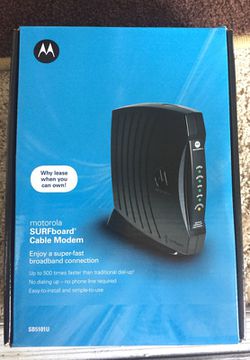 Motorola modem SB5101U