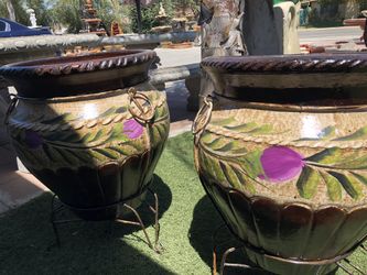 Clay pots