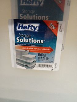 Clear Plastic Storage Containers With Lids. Hefty