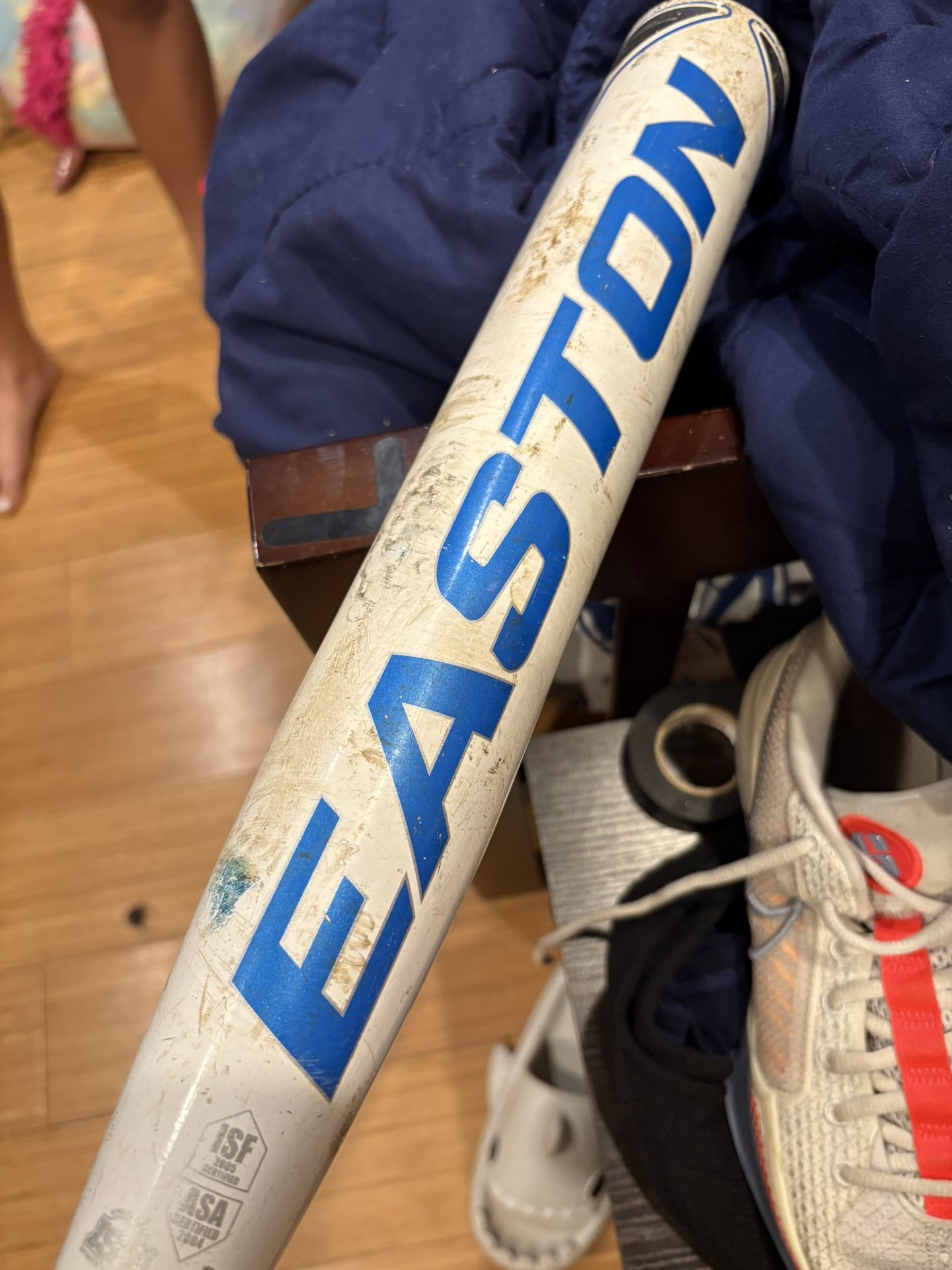 Softball Bat & Helmet