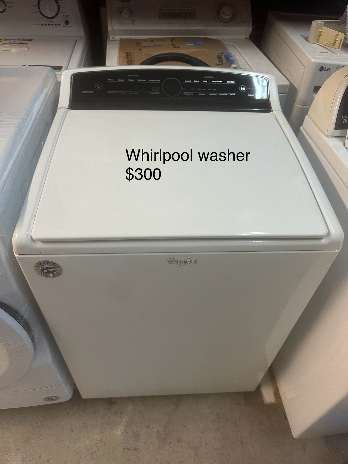 Whirlpool Washer