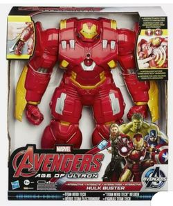 Brand New Avengers Age Of Ultron XL Big Talking & Light Up Hulk Buster Disney Toy Juguete De Ninos Christmas Gift
