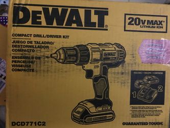 Dewalt compact drill/driver
