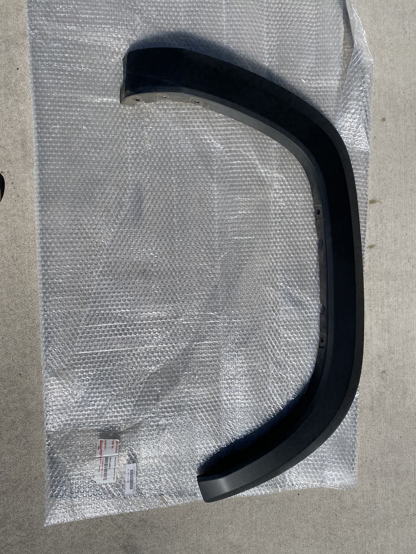 2024 Toyota Tacoma Passenger Side Wheel Mouldings