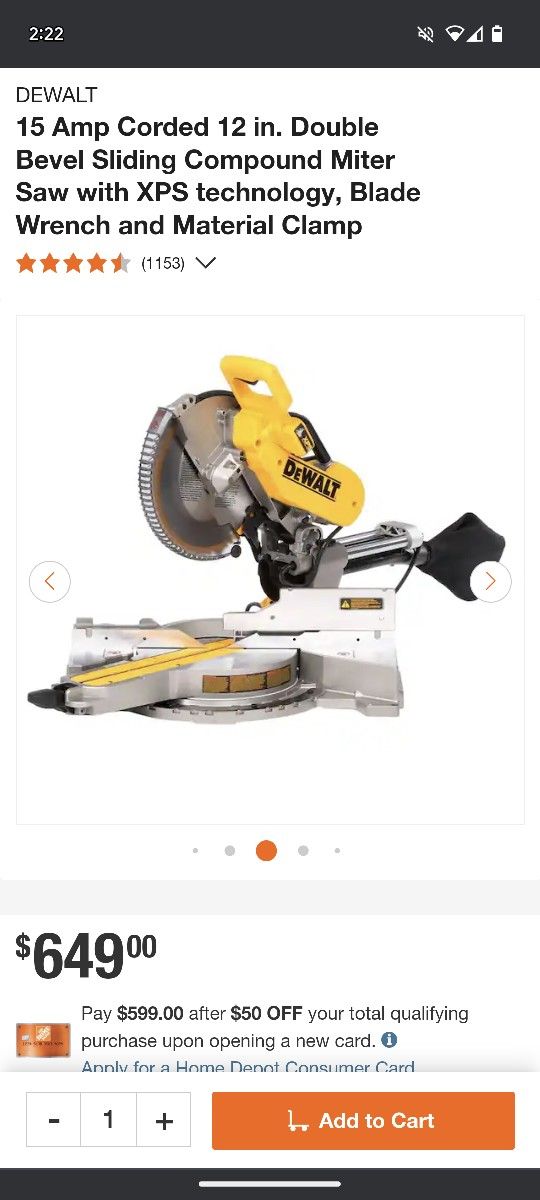 Miter Saw 12 Inch