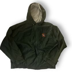 University Of Miami Weatherproof Jacket Zip Up Size Large