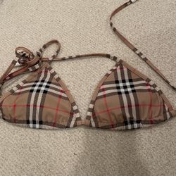 Burberry Bikini Top - New Size Small